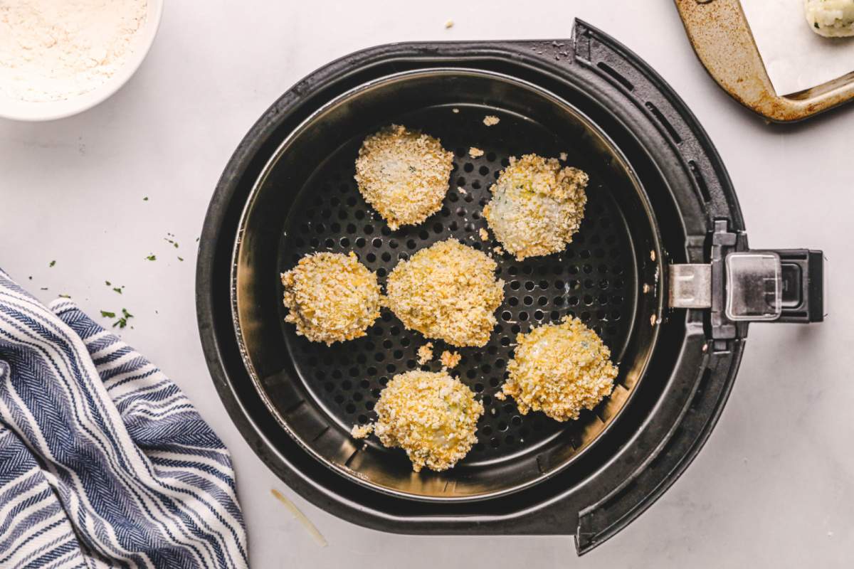 rice balled in air fryer