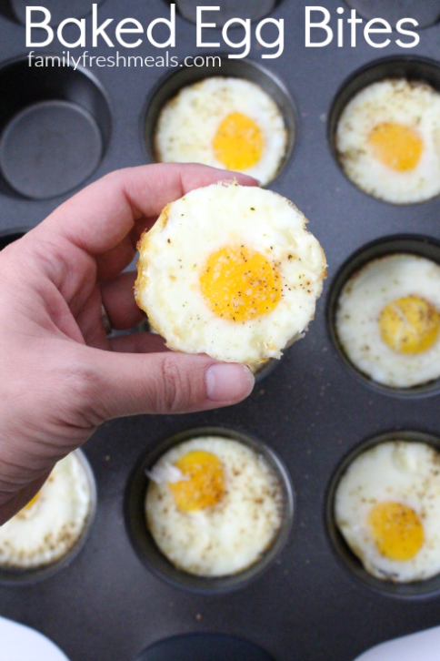 Oven Baked Egg Bites - FamilyFreshMeals.com