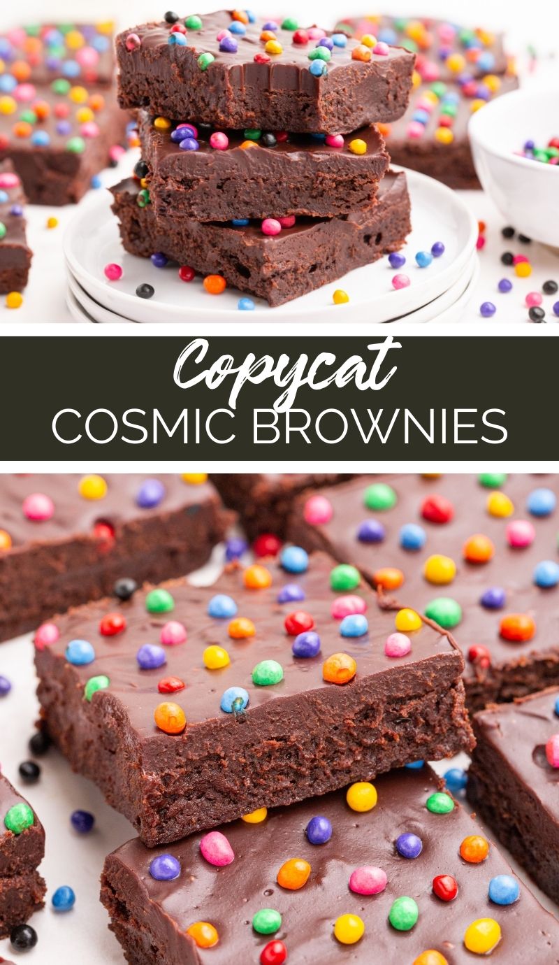 Copycat Cosmic Brownies recipe from Family Fresh Meals via @familyfresh