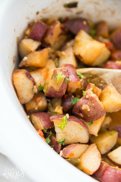 Crockpot Country Potatoes Recipe - Family Fresh Meals Breakfast Potatoes