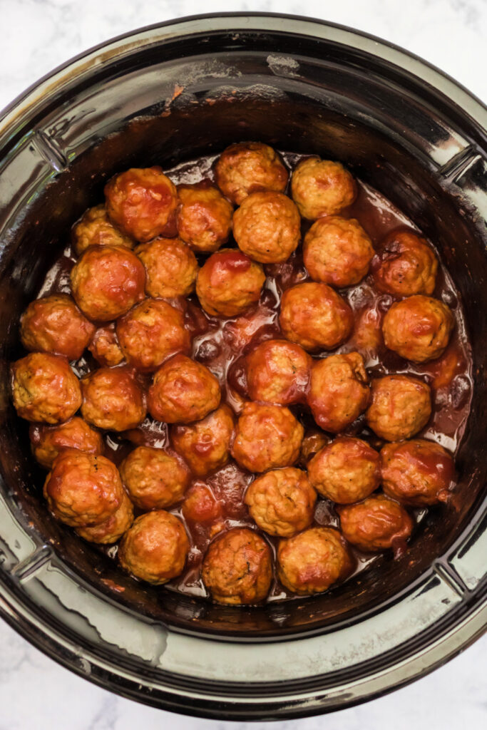 meatballs in slow cooker