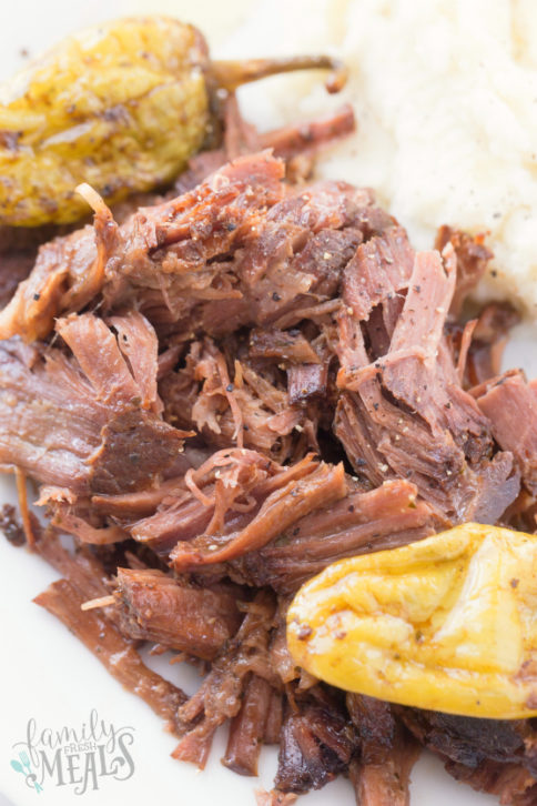 Crockpot Mississippi Pot Roast - Family Fresh Meals Recipe