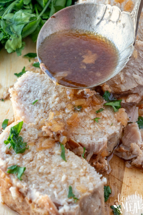 Crockpot Pork Loin Recipe - Family Fresh Meals