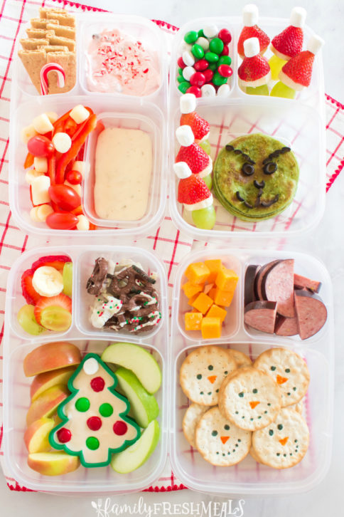 Cute Holiday Lunchbox Ideas - Family Fresh Meals