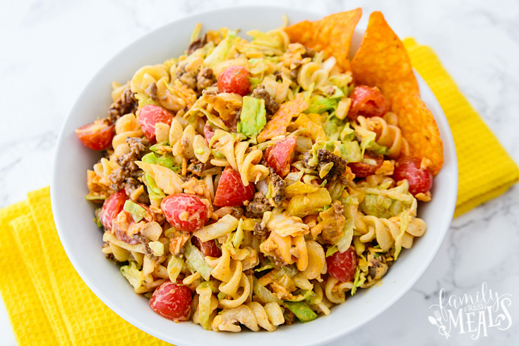 Easy Taco Pasta Salad - Step 3