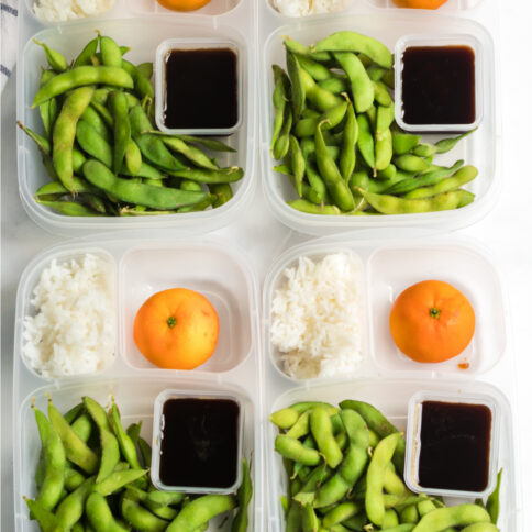 Edamame Easy Lunchbox Idea from Family Fresh Meals