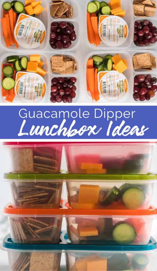 Guacamole Dipper Easy Lunchbox Idea from Family Fresh Meals