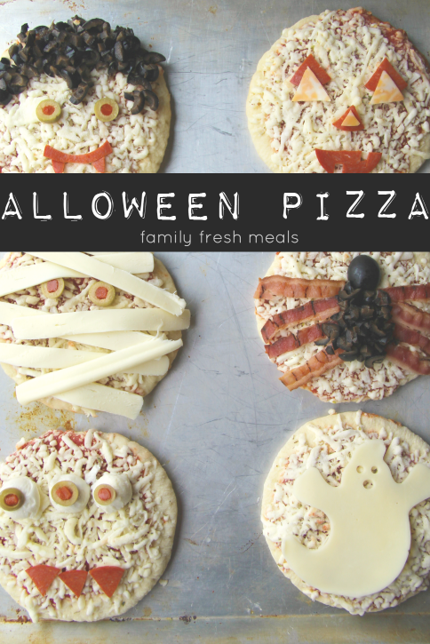 Fun Halloween Pizza Ideas - FamilyFreshMeals.com