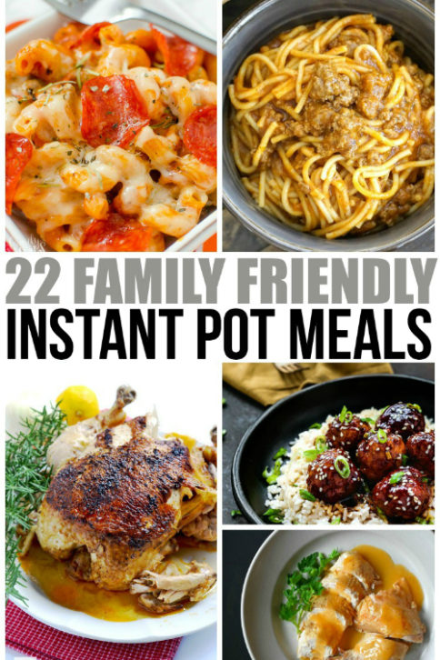 Family Friendly Instant Pot Meals - Family Fresh Meals