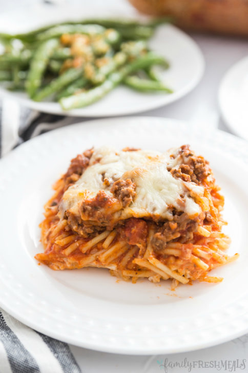 Million Dollar Baked Spaghetti Recipe - Family Fresh Meals