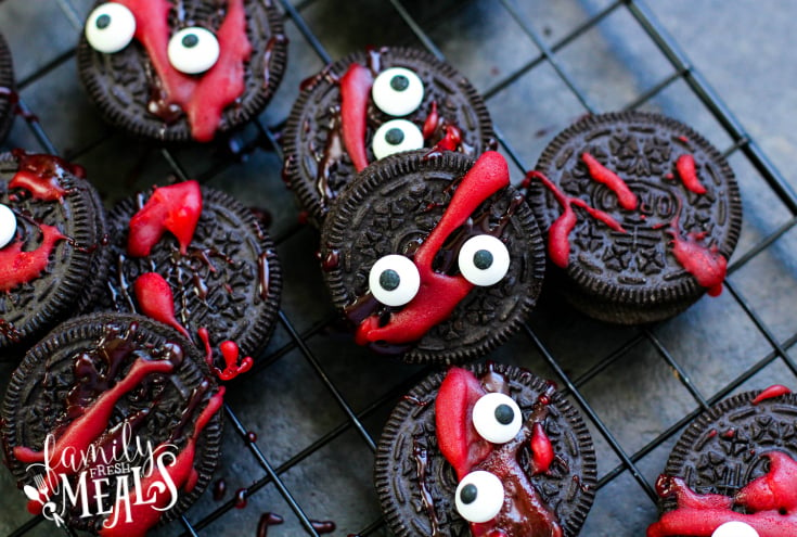 Spooky Halloween Oreos - Family Fresh Meals Recipe