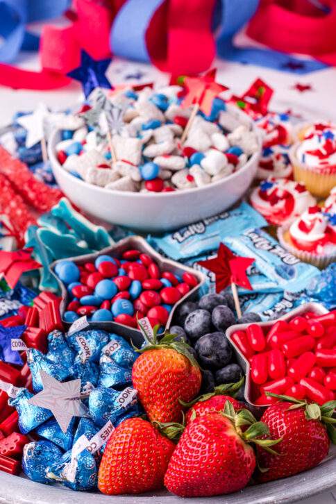 4th of July Sweet Charcuterie Board