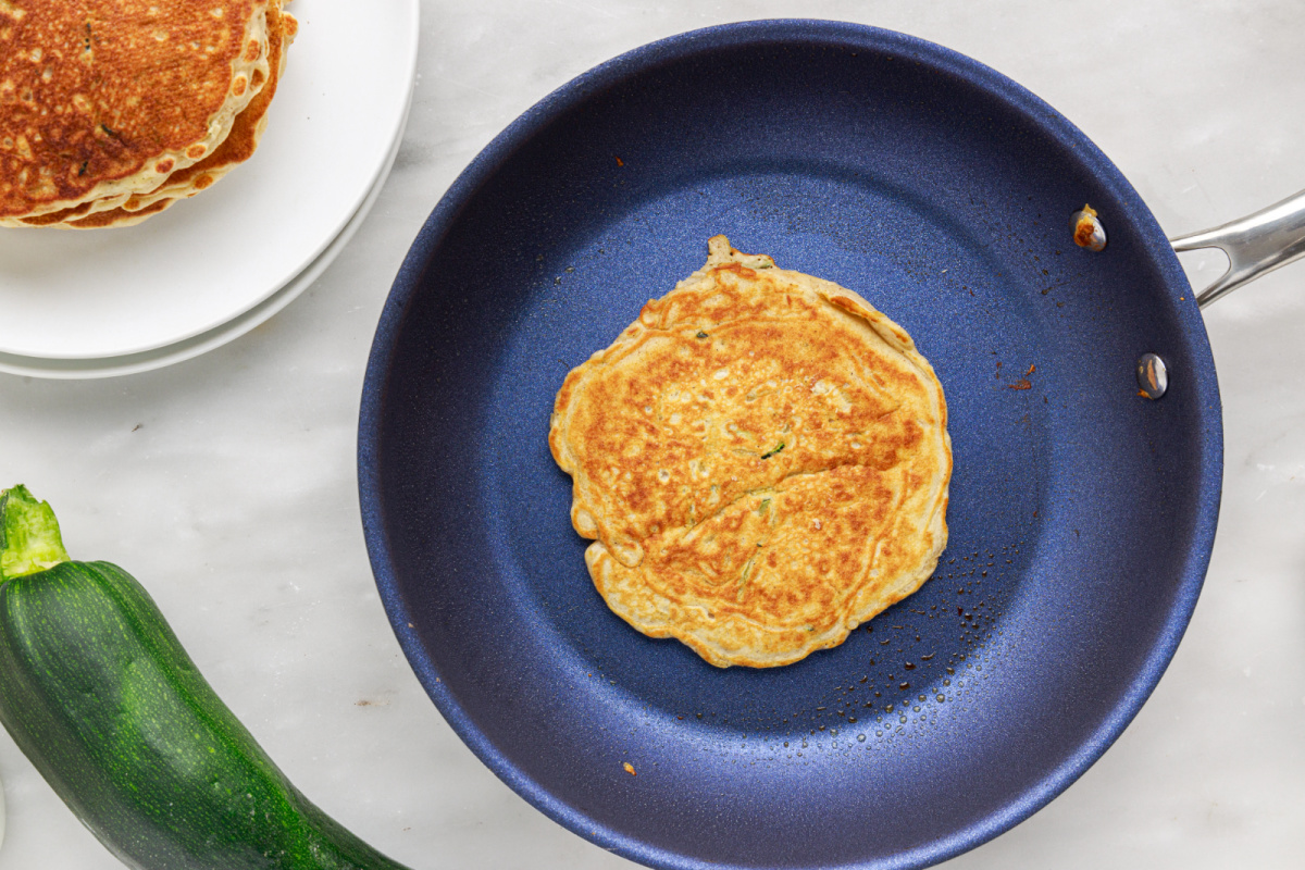 pancake in pan